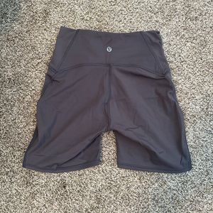 Lululemon size 6 6” biker shorts $20